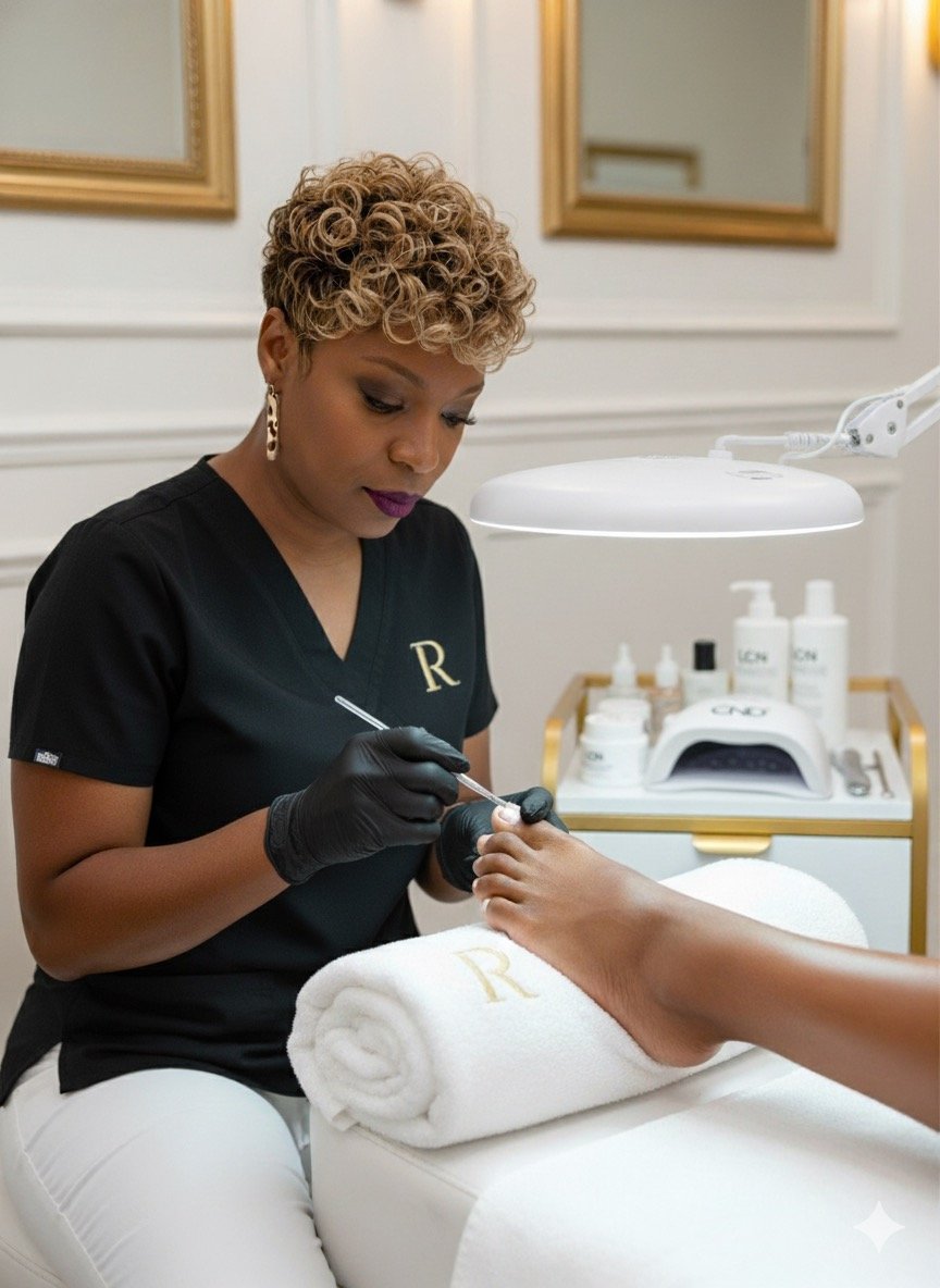 Medical-grade foot care at Radiance by Raytillia