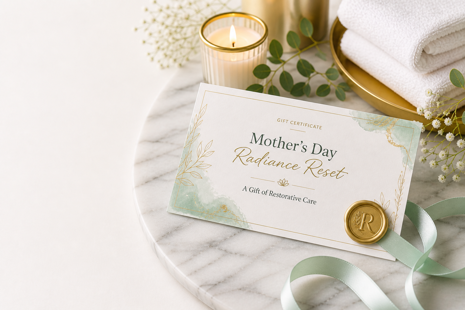 Mother's Day Radiance Reset — a luxury gift experience at Radiance by Raytillia